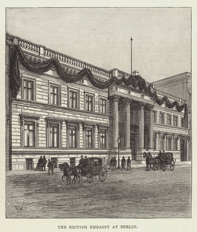 The British Embassy at Berlin by Frank Watkins